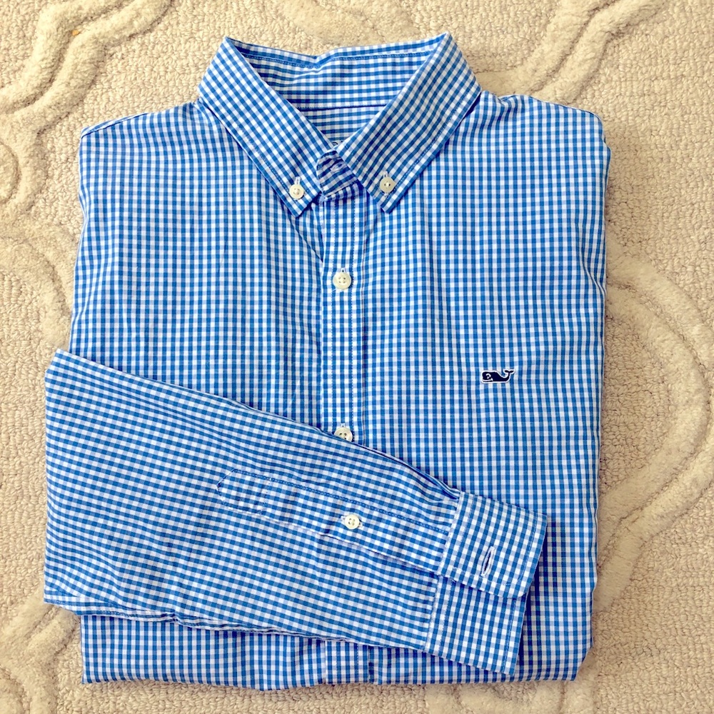 Vineyard Vines Boys classics button down shirt